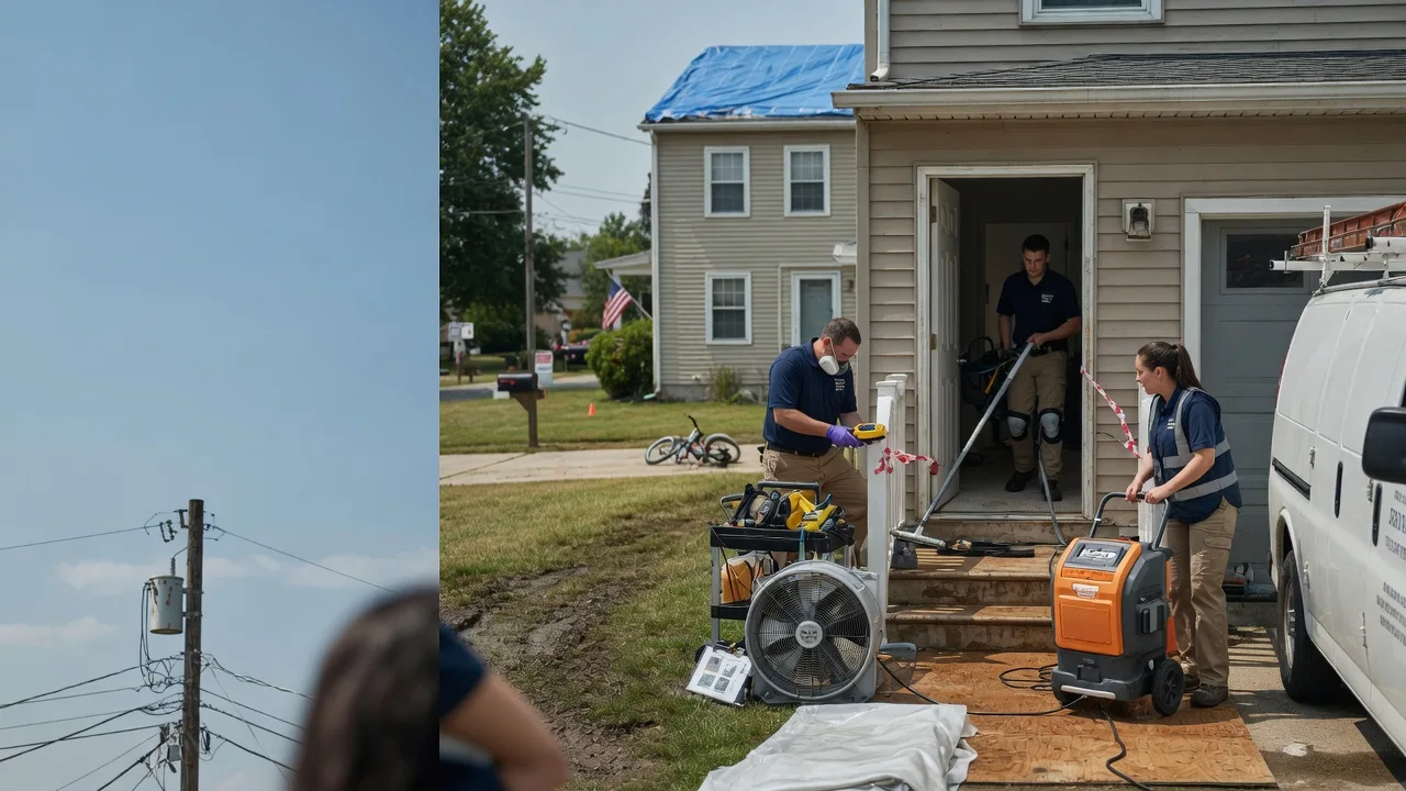 Water Damage Repair in Elm Grove, LA near me